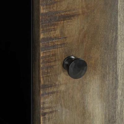 Dressoir 90x33x75 cm massief mangohout