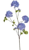 Pure Royal kunsttak hortensia 110cm blauw - thumbnail