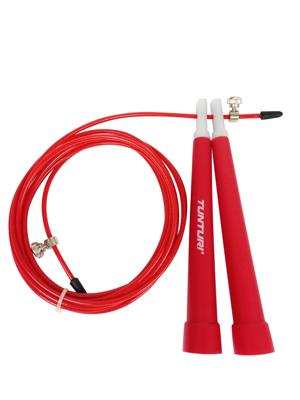 Tunturi verstelbare speed rope rood