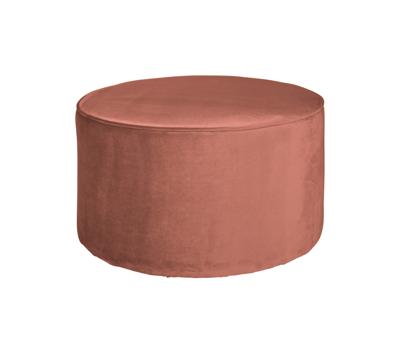Woood Sara poef laag Oudroze Woood Sara poef laag Oudroze