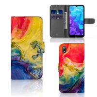 Hoesje Huawei Y5 (2019) Watercolor Dark - thumbnail