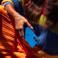 Motorola Unisoc Smartphone, 16,56 cm (6,56 inch), 4 GB RAM, 64 GB, blauw - thumbnail