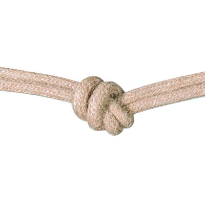Strijkijzersnoer | bestel 10 meter | Jute | VDE gekeurd | textielkabel 3x0.75m² | elektriciteitssnoer 3 aderig | maak je eigen unieke lamp!