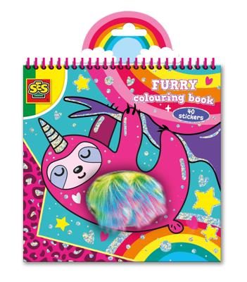 Ses Creative - Pluche kleurboek