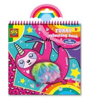 Ses Creative - Pluche kleurboek - thumbnail