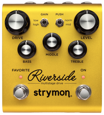 Strymon Riverside multistage drive effectpedaal