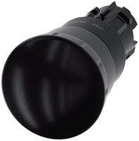 Siemens 3SU10001HB100AA0 3SU1000-1HB10-0AA0 Paddenstoelknop Zwart 1 stuk(s) - thumbnail