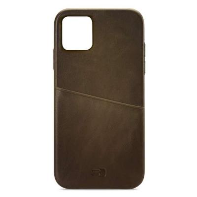 Senza Desire Leather Cover with Card Slot Apple iPhone 11 Burned Olive Senza Desire Leather Cover with Card Slot Apple iPhone 11 Burned Olive