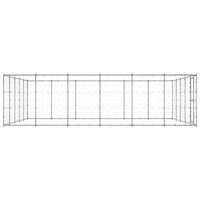 Hondenkennel 36,3 m² gegalvaniseerd staal - thumbnail