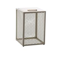 Maze Opbergbox Kite 46 X 32 Cm Staal Mintgroen - thumbnail