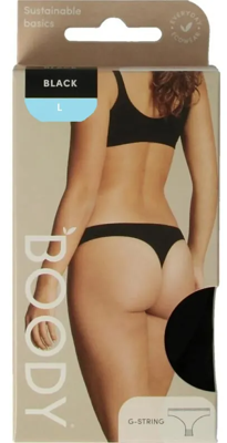 Boody G-string Zwart L Boody G-string Zwart L