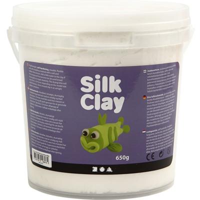 Silk Clay - wit, 650gr.