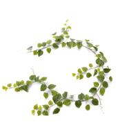Philodendron kunst guirlande 180cm - groen - thumbnail