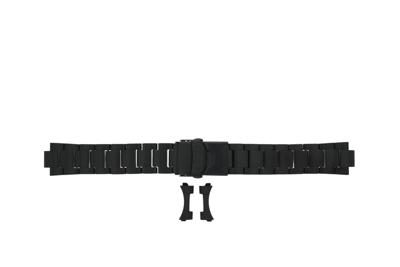 Horlogeband Seiko 4R36-10A0 / SRPJ09K1 / M10E217M0 Staal Zwart 20mm Horlogeband Seiko 4R36-10A0 / SRPJ09K1 / M10E217M0 Staal Zwart 20mm