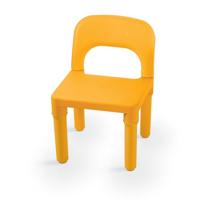 Dolu Kinder Tafel met 2 stoelen Turquoise/Geel - thumbnail