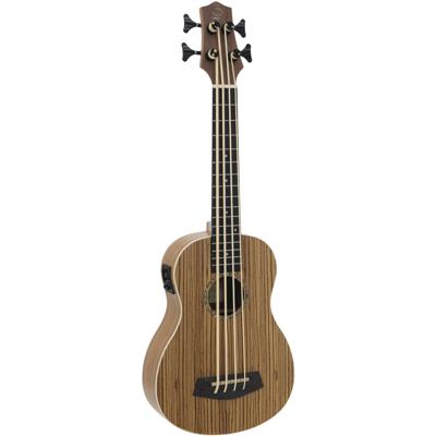 DIMAVERY UK-700 Ukulele, bass, Zebra DIMAVERY UK-700 Ukulele, bass, Zebra