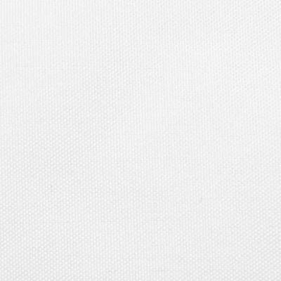 VidaXL Zonnescherm driehoekig 5x5x5 m oxford stof wit - thumbnail