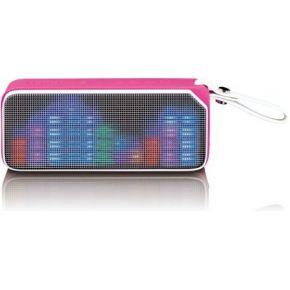 Lenco BT-191 Draadloze stereoluidspreker Roze 7 W