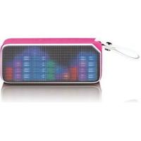 Lenco BT-191 Draadloze stereoluidspreker Roze 7 W - thumbnail