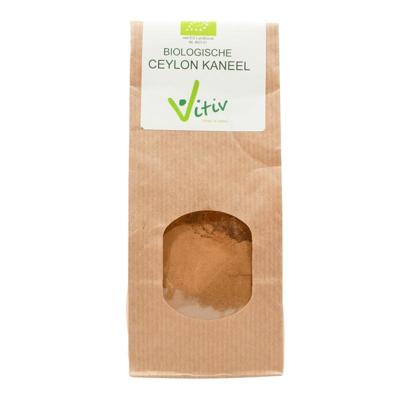 Vitiv Ceylon kaneel bio 250 Gram
