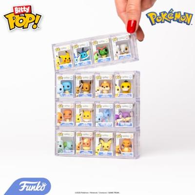Pokémon Funko Bitty Pop! 4-Pack: Charmander / Jolteon / Lapras / Rattata