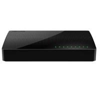 Tenda SG108 8-poorts desktopswitch (8x 100/1000 Mbit/s RJ-45-poorten, autonegation, auto MDI/MDIX, IEEE 8x flowcontrol, niet-blokkerende architectuur) zwart - thumbnail