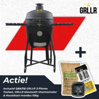 GRLLR Ember Classic 22 Charocal Black Kamado BBQ Mat Zwart - thumbnail