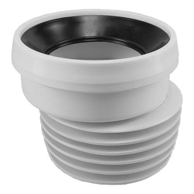 Riko closet manchet offset 100x110 mm wit Riko closet manchet offset 100x110 mm wit