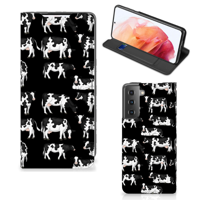 Samsung Galaxy S21 | Hoesje maken | Koetjes - thumbnail
