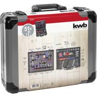 kwb Gereedschapskoffer (gevuld) 51-delig - thumbnail
