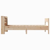 Bedframe zonder matras massief grenenhout 200x200 cm - thumbnail