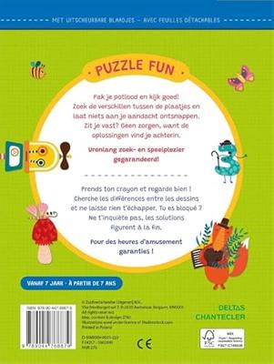 Deltas Puzzle Fun - Zoek de verschillen