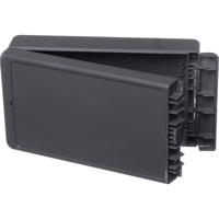 Bopla Bocube B 221306 ABS-7024 96035224 Industriële behuizing 125 x 231 x 60 ABS Grafietgrijs (RAL 7024) 1 stuk(s) - thumbnail