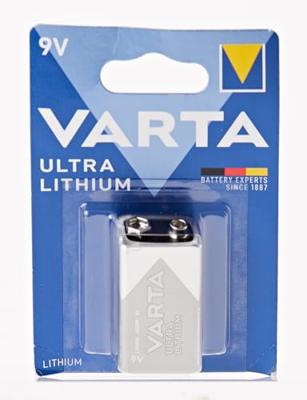 Batterijen Varta Ultra Lithium 9 V (1 Stuks) - thumbnail