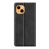 Casecentive Magnetische Leren Wallet iPhone 14 Plus zwart - thumbnail