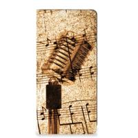 Xiaomi 12T | 12T Pro Stand Case Bladmuziek - thumbnail