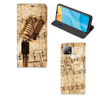 OPPO A15 Stand Case Bladmuziek OPPO A15 Stand Case Bladmuziek
