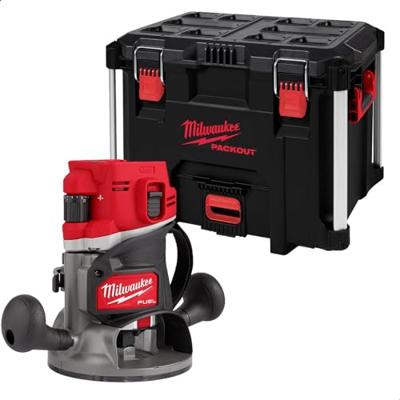Milwaukee M18 FUEL™ FR12KIT-0P 12mm Accu Boven- en kantenfrees 18V Basic Body in HD-Box - 4933493305