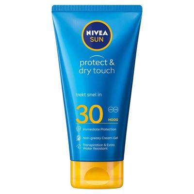 Nivea Sun protect & dry touch creme gel SPF30 175 Milliliter Nivea Sun protect & dry touch creme gel SPF30 175 Milliliter