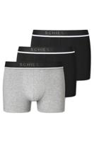 3-pack heren boxershorts 95/5 - Biologisch katoen - Heren ondergoed - Heren onderbroek mulitpack - XXL - Zwart - Onderbroek heren heren heren heren - thumbnail