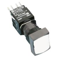 Schneider Electric XB6CE1B5B XB6CE1B5B Verlichte druktoets 250 V 3 A Moment (l x b x h) 57 x 18 x 18 mm IP65 1 stuk(s) - thumbnail