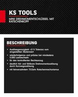 KS Tools 516.3280 Momentschroevendraaier - thumbnail