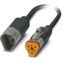 Phoenix Contact 1415004 Sensor/actuator connector, geassembleerd Aantal polen (sensoren): 3 Stekker, recht, Bus, recht 0.60 m 1 stuk(s) - thumbnail
