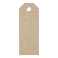 Creativ Company Manilla-labels, afm 3x8 cm, 220 gr, naturel, 20 stuk/ 1 doos - thumbnail