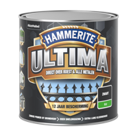 Hammerite Ultima Mat - Zwart - thumbnail
