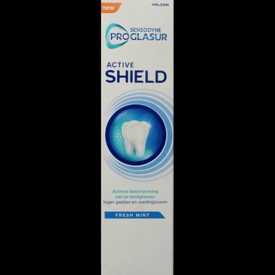 Sensodyne Proglasur Actieve Shield Fresh Mint Tandpasta Sensodyne Proglasur Actieve Shield Fresh Mint Tandpasta