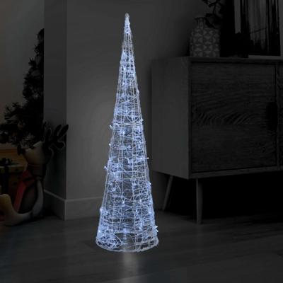 VidaXL Lichtkegel decoratief led koudwit 120 cm acryl