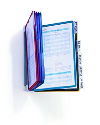 Wandelement durable vario wall 10-tassen a4 ass