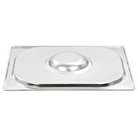 VidaXL Deksels 2 st voor gn 1/2 schalen roestvrij staal - thumbnail