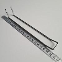 Boardhaak dubbel 200 mm 3.4mm 25/30mm - 7 stuks - thumbnail